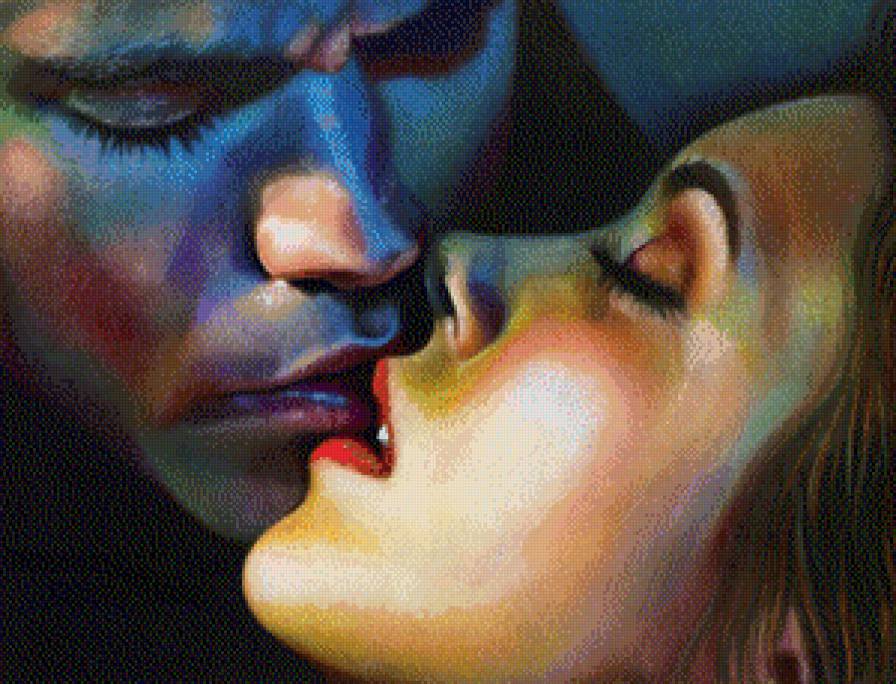 Поцелуй - поцелуй - предпросмотр