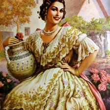 Схема вышивки «мексиканка»