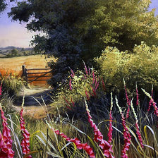 Схема вышивки «Полевые цветы»