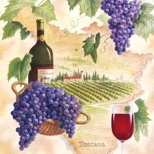 Схема вышивки «виноградная лоза»