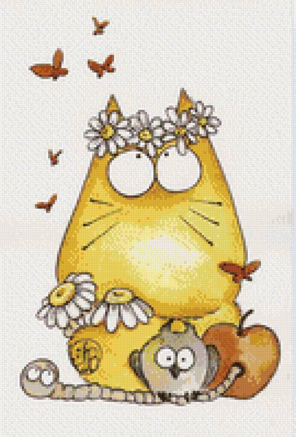 Котик - весна, котик - предпросмотр