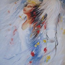 Схема вышивки «Красота женщины»