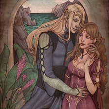 Схема вышивки «Light  of  Valinor»