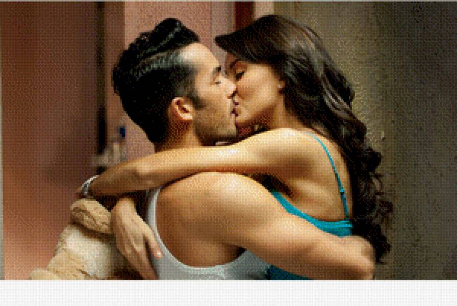 Поцелуй - он, пара, она - предпросмотр