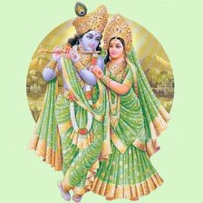 Схема вышивки «РадхаКришна»