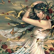 Схема вышивки «Фея»