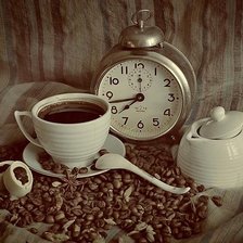 Схема вышивки «Чашка кофе»