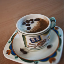 Схема вышивки «Чашка кофе»