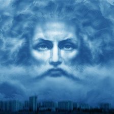 Схема вышивки «ГОСПОДЬ БОГ с НЕБЕС СМОТРИТ»