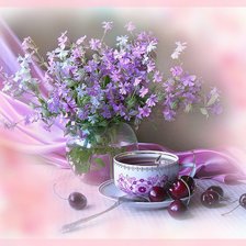 Схема вышивки «Цветы»