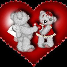 Схема вышивки «День Св. Валентина»