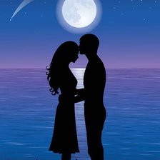 Схема вышивки «Влюбленные»