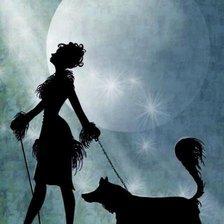 Схема вышивки «на прогулке»