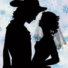 Схема вышивки «влюбленные»