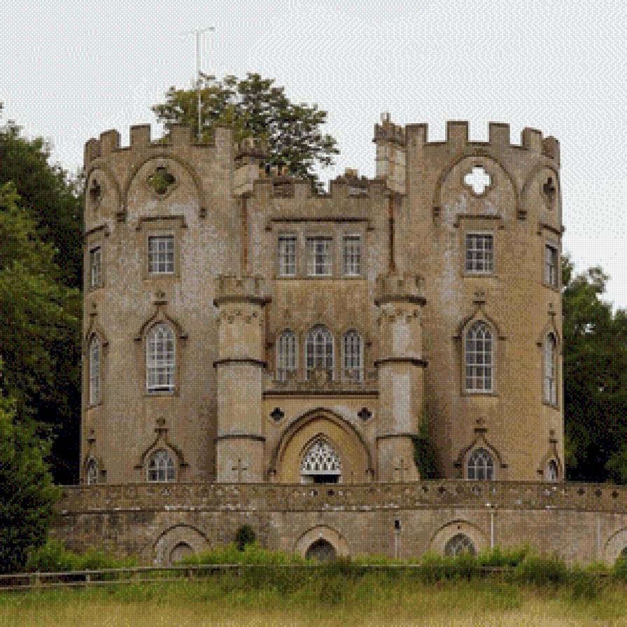 серия "крепость" - пейзаж.крепость. - предпросмотр