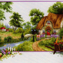 Схема вышивки «Времена года Лето»