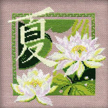 Схема вышивки «Времена года Лотос Лето»