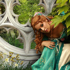 Схема вышивки «принцесса»