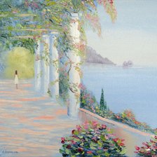 Схема вышивки «у моря»