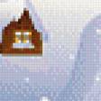Предпросмотр схемы вышивки «Зимний домик» (№625161)