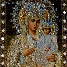 Схема вышивки «Богородица»