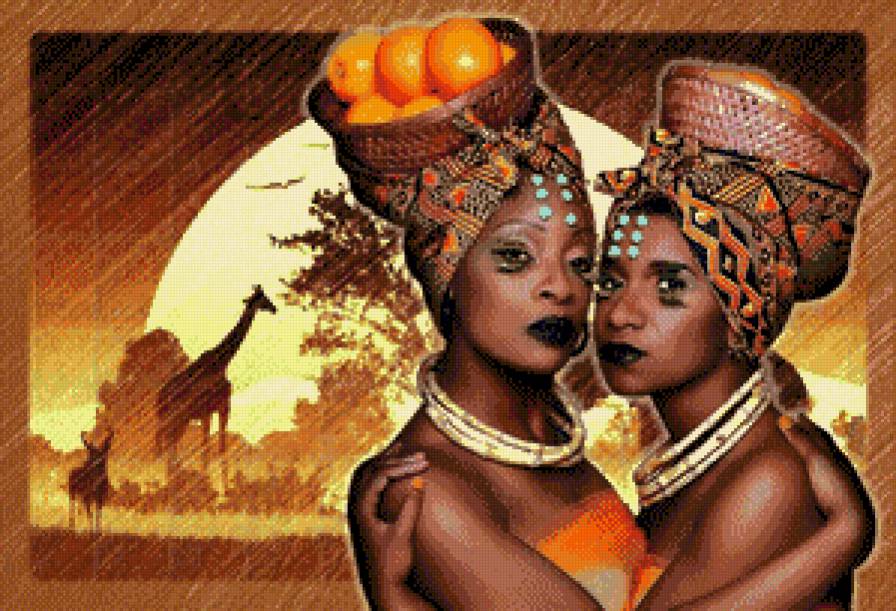 Африканки - предпросмотр