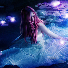 Схема вышивки «нереида»