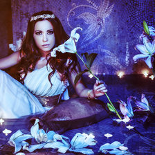 Схема вышивки «дриада»