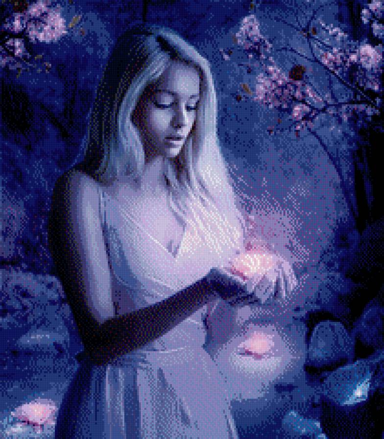 волшебство - магия, сказка, девушка - предпросмотр