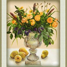 Схема вышивки «Желтый натюрморт»