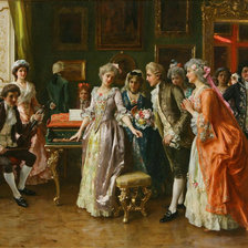 Схема вышивки «federico andreotti»