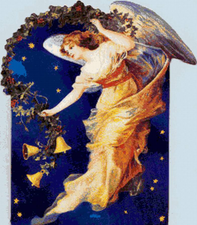 рождественский ангел - ангел - предпросмотр