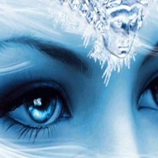 Схема вышивки «ледяной взгляд»