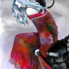 Девушка с котом