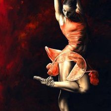 Схема вышивки «танец»