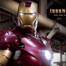 Схема вышивки «Железный человек»