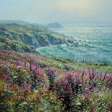 Схема вышивки «Пейзаж»