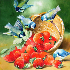 Схема вышивки «натюрморт»