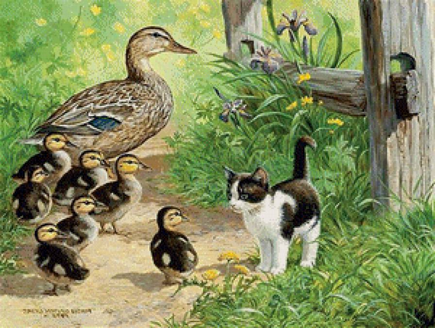 34165 - картина, животные - предпросмотр