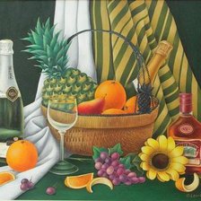 Схема вышивки «натюрморт»