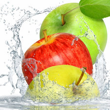 Схема вышивки «яблоки»