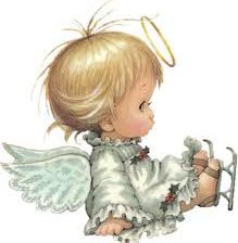 Схема вышивки «Ангел»