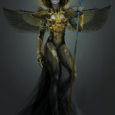 Схема вышивки «Бастет»