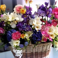 Схема вышивки «полевые цветы»