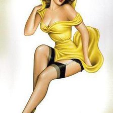 Схема вышивки «соблазнительница»