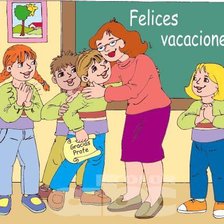 Схема вышивки «vacaciones fin de curso»
