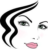 Схема вышивки «Девушка»