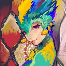 Схема вышивки «зубная фея»