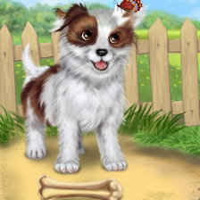 Схема вышивки «Дружок»