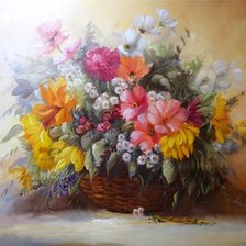 Схема вышивки «натюрморт»